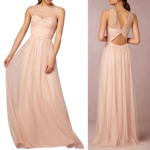hayley paige bridesmaid dresses Amsale Bridesmaid Dress Zinnia GB308S Mocha